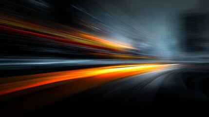 Abstract digital technology background with glowing particle wave, futuristic data flow visualization, modern artificial intelligence network pattern, innovation and high-tech communication design