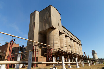 Plant for the production of building mixtures.