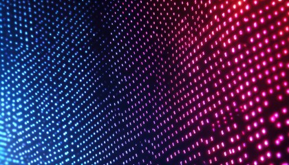 Abstract neon dots, gradient colors