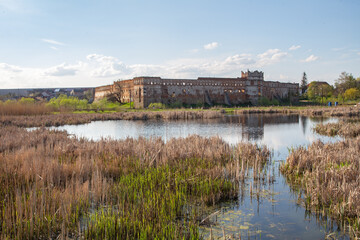 Stare Selo Castle Ruins on a Sunny Day