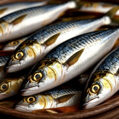 fresh fish on the market