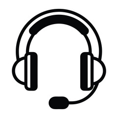 headphones icon vector illustration