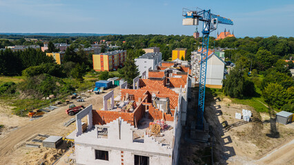 Osiedle budowa stan surowy otwarty © Marcin