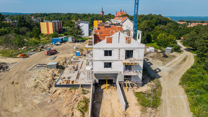 Osiedle budowa stan surowy otwarty © Marcin