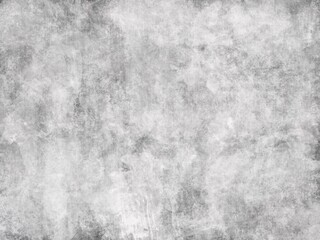 Concrete wall white grey color for background. Old grunge textures with scratches and cracks. White painted cement wall texture.