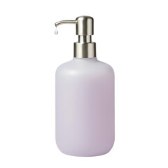 Fototapeta premium Elegant Soap Dispenser: Minimalist Bathroom Design Element
