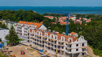 Osiedle budowa stan surowy otwarty © Marcin