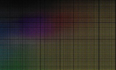 Colorful grid pattern, vibrant hues