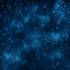 Obraz premium stars on dark blue background