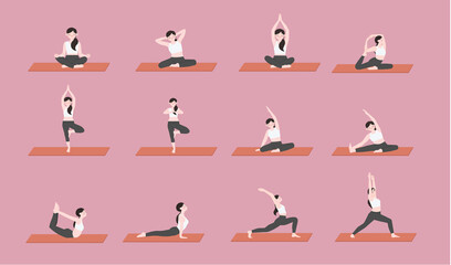 요가 포즈 모음