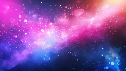 Naklejka premium Neon-lit cyberpunk cityscape with 80s aesthetics, flying cars, and holographic billboards