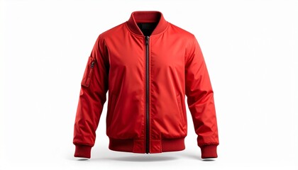 leather jacket on white 