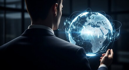 Global Business Network Concept