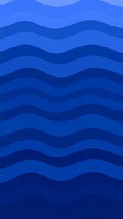 Abstract blue wavy layers