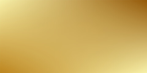 Gold gradient background texture metallic. Golden gradient blurry soft smooth motion bright shine. EPS Vector Illustration