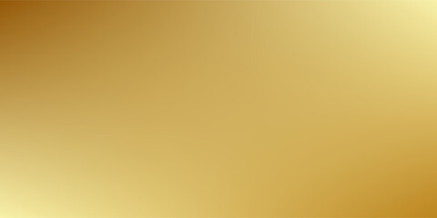 Gold gradient background texture metallic. Golden gradient blurry soft smooth motion bright shine. EPS Vector Illustration