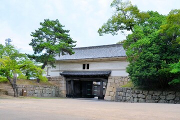 Obraz premium 丸亀城 大手一の門