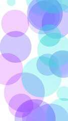 Abstract circles in pastel colors (4)