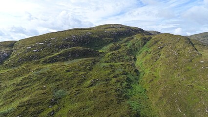 Fototapeta premium parc national de Glenveagh en Irlande: entre lacs et montagnes