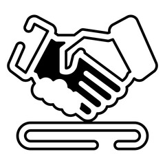 Shakehand icon