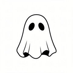 Spooky ghost Halloween