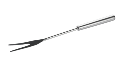 fondue fork handle isolated on solid white background Png form