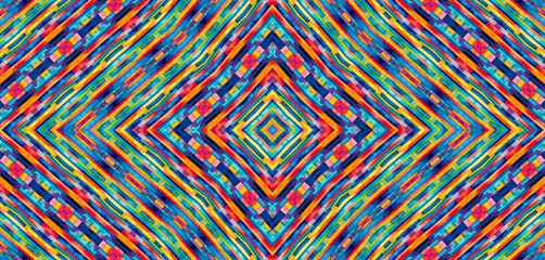Background with bright colorful abstract pattern