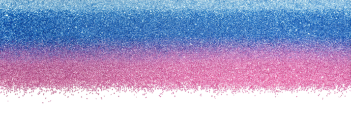 Abstract textured gradient,  blending blue to pink, ending in a dark silhouette