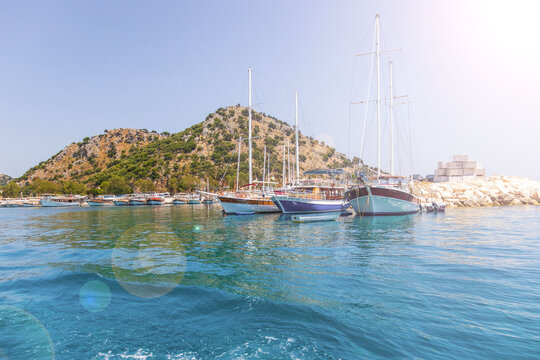 Kekova Island and Sunken City, Demre, Turkey
