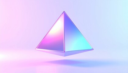 Fototapeta premium Futuristic Geometric Shape Render