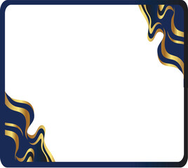 luxury certificate border for diploma, document