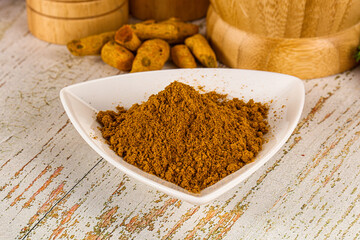 Indian cuisine - curry powder for culinary