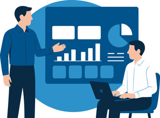 CRM and ERP illustration