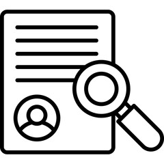 Identification Card Icon