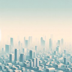 Hong Kong's urban skyline at sunset, with its towering skyscrapers, presents a stunning cityscape