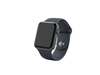 Sleek smartwatch with modern design isolated offering connectivity and a seamless user experience