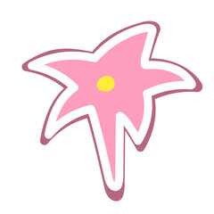 cute flower stickers