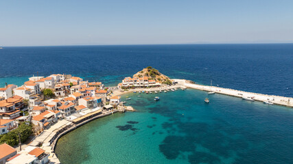 Kokari village on Samos, Greece