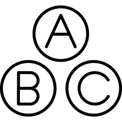 Abc Block Icon