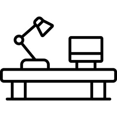 Table Lamp Icon