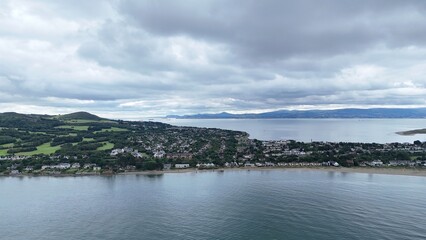 île de Ireland's Eye près du port de Howth près de Dublin