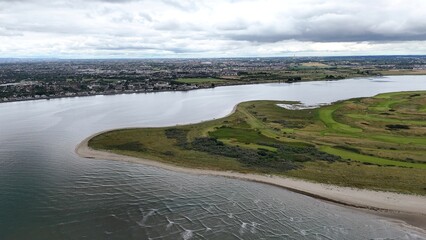 île de Ireland's Eye près du port de Howth près de Dublin