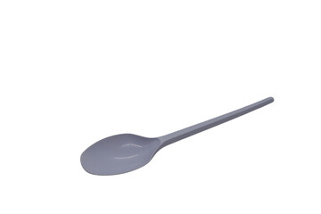 spoon on white background