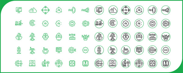 Technology lifestyle icon or logo design vector illustration, business consultant online, cloud intelligence, digital economy concepะ © ronnarid