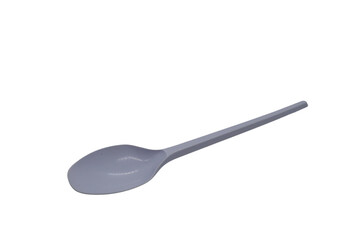 spoon on white background
