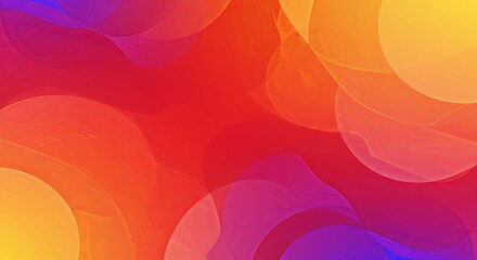 Obraz premium Abstract colorful gradient circle background