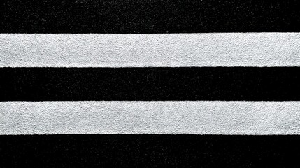 Fototapeta premium High definition photo of black background with white horizontal stripes.