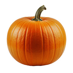 Pumpkin isolation, on a transparent background, without a background, copy space  