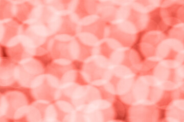 Blurred coral lights as background, closeup