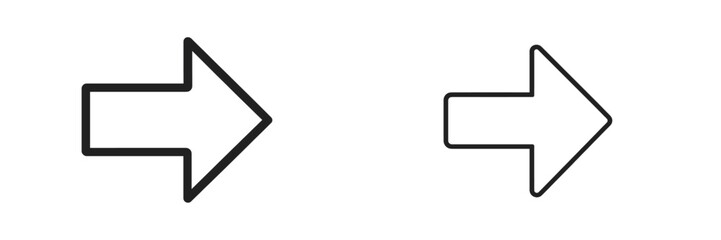 Directional arrows indicating rightward movement, symbolizing navigation and guidance in design concepts